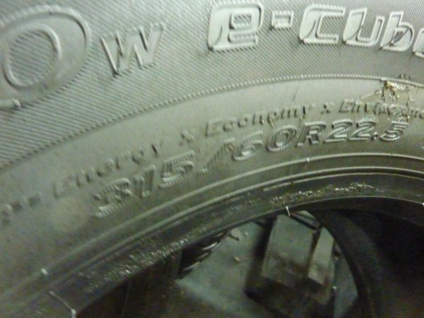 Opona używana ciężarowa 315/60R22.5 HANKOOK DL20W 650zł C2215 - obrazek 10