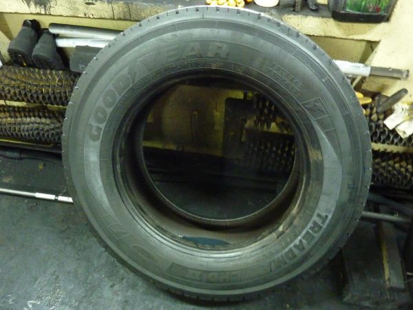 Opona używana ciężarowa 315/60R22.5 GOODYEAR TREADE MAX 550zł C2219 - obrazek 2