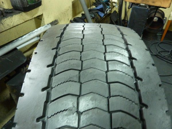 Opona używana ciężarowa 315/60R22.5 GOODYEAR TREADE MAX 550zł C2219 - obrazek 5
