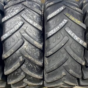 2x Opona używana rolnicza 520/70R38 KLEBER FITKER 1400zł W3795