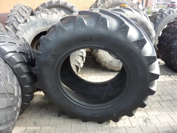 2x Opona używana rolnicza 600/60R30 MICHELIN XEOBIB 2300zł W3768 - obrazek 2