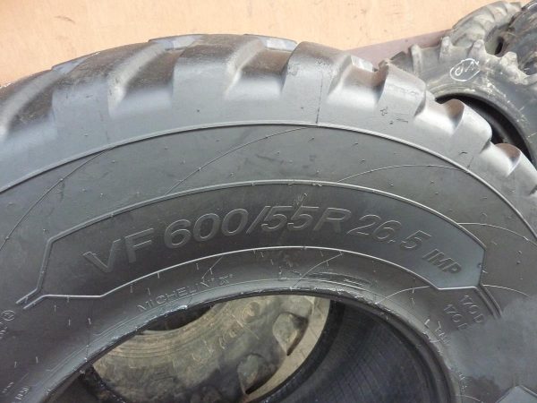 Opona używana rolnicza 600/55R26.5 MICHELIN CARGOXBIB 3200zł W3774 - obrazek 3