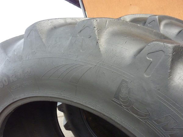 2x Opona używana rolnicza 710/60R42 MICHELIN XEOBIB 3900zł W3777 - obrazek 12