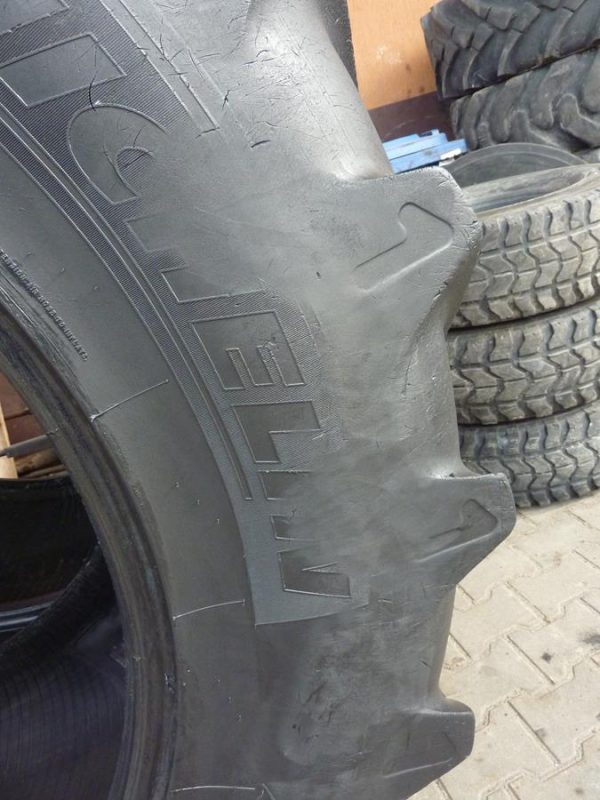 2x Opona używana rolnicza 710/60R42 MICHELIN XEOBIB 3900zł W3777 - obrazek 7