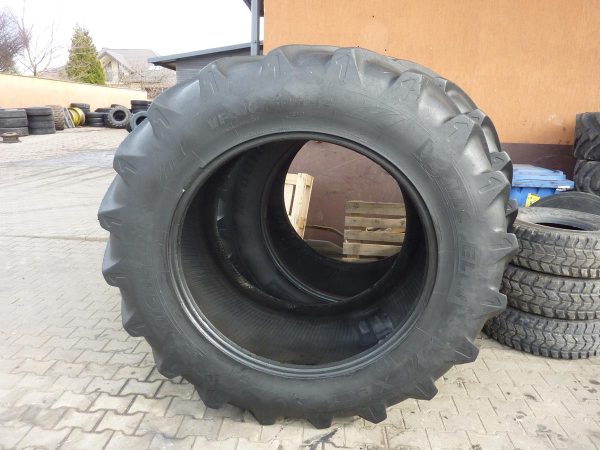 2x Opona używana rolnicza 710/60R42 MICHELIN XEOBIB 3900zł W3777 - obrazek 2