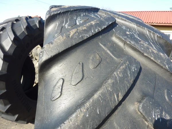 2x Opona używana rolnicza 520/70R38 KLEBER FITKER 1400zł W3795 - obrazek 7