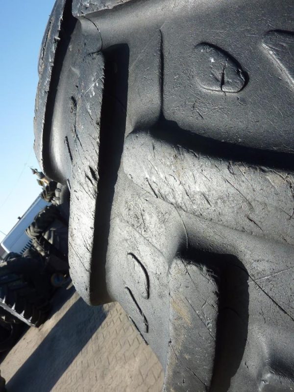 2x Opona używana rolnicza 520/70R38 KLEBER FITKER 1400zł W3795 - obrazek 12