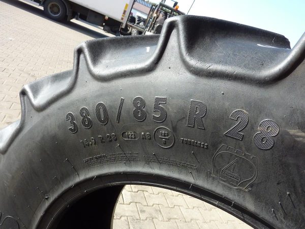 Opona używana rolnicza 380/85R28 14.9/85R28 MITAS AC85; 1000zł W3798 - obrazek 3