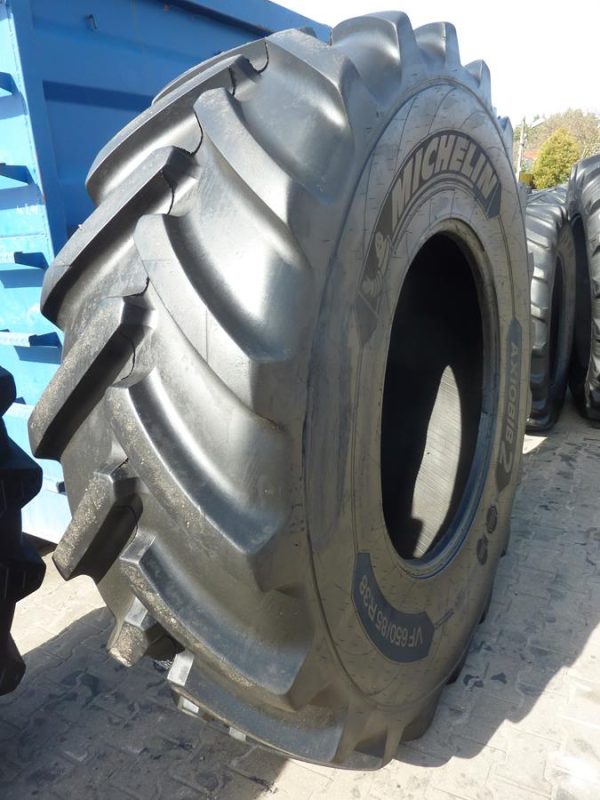 Opona używana rolnicza 650/85R38 MICHELIN AXIOBIB 2; 6000zł W3829 - obrazek 7