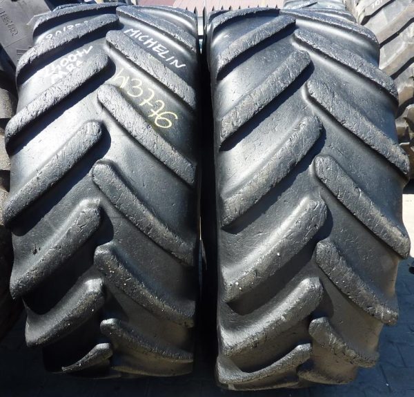 2x Opona używana rolnicza 480/70R28 MICHELIN OMNIBIB 900zł W3776