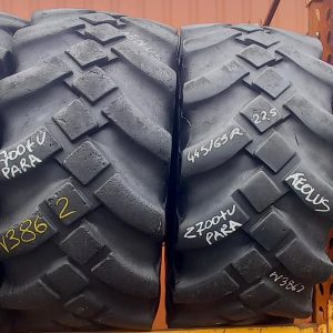 2x Opona używana przemysłowa 445/65R22.5 18R22.5 AEOLUS AGP 23; 1350zł W3862
