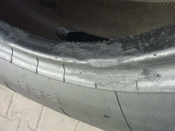 4x Opona używana przemysłowa 17.5R25 445/80R25 JCB EARTHMOVER 1800zł W3839 - obrazek 10