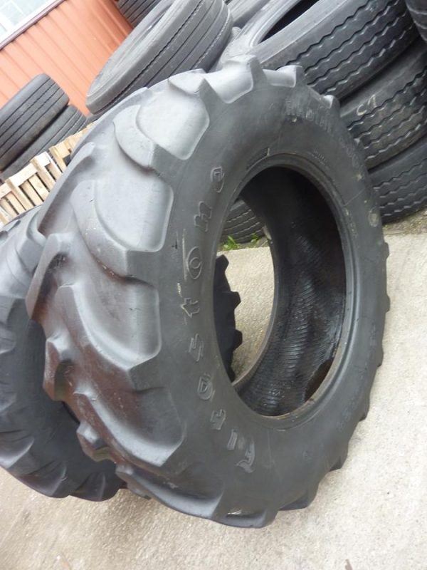 Opona używana rolnicza 420/70R28 FIRESTONE RADIAL 6000; 700zł W3854 - obrazek 11
