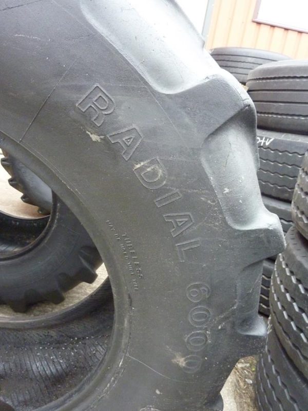 Opona używana rolnicza 420/70R28 FIRESTONE RADIAL 6000; 700zł W3854 - obrazek 13