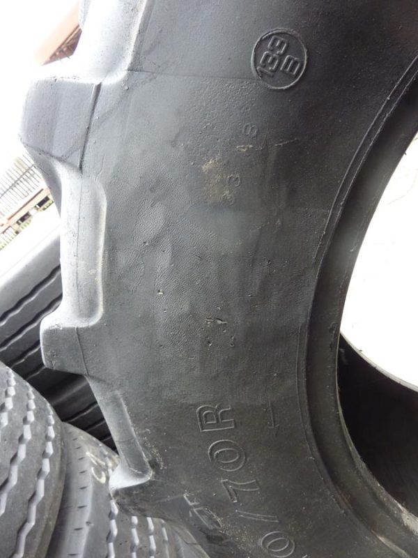 Opona używana rolnicza 420/70R28 FIRESTONE RADIAL 6000; 700zł W3854 - obrazek 8