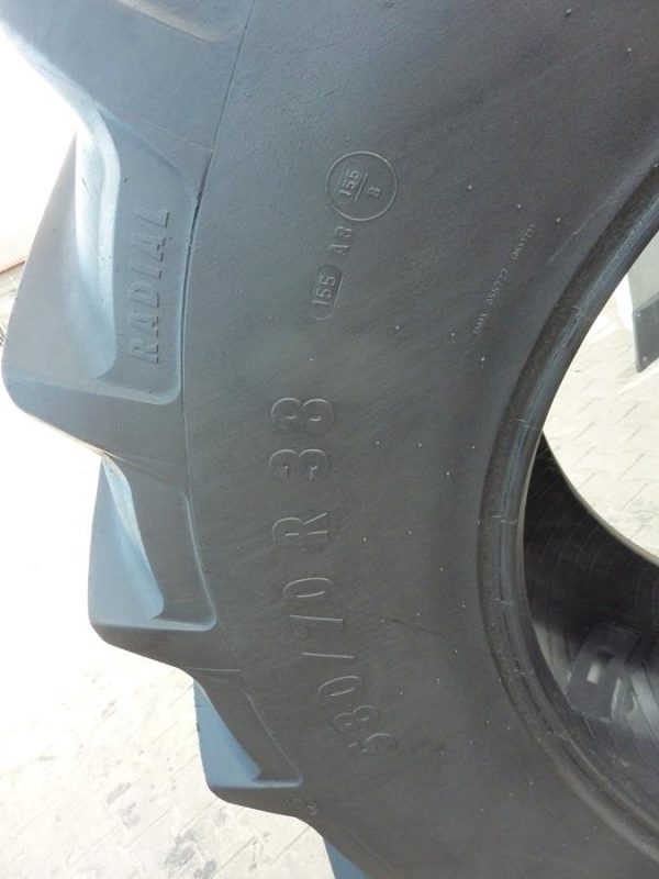 2x Opona używana rolnicza 580/70R38 CONTINENTAL CONTRACT AC70T 1400zł W3868 - obrazek 11