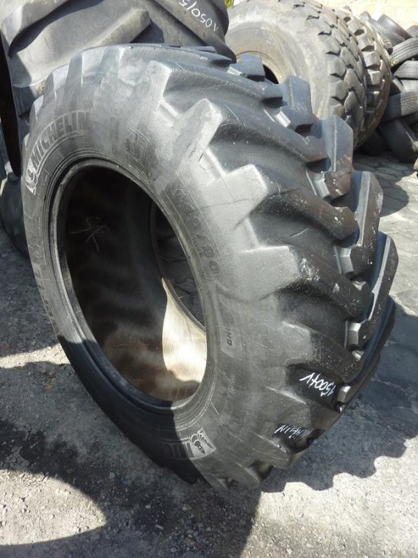 2x Opona używana przemysłowa 440/80-28 16.9-28 MICHELIN POWER CL 1400zł W3875 - obrazek 9