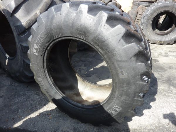 2x Opona używana przemysłowa 440/80-28 16.9-28 MICHELIN POWER CL 1400zł W3875 - obrazek 12