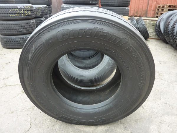 Opona używana ciężarowa 385/65R22.5 CORDIANT TRAILING 700zł C2240 - obrazek 2