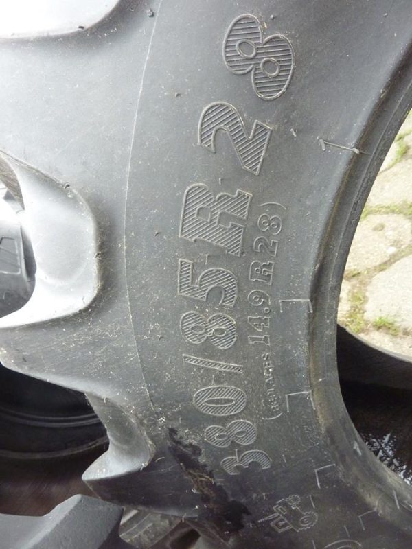Opona używana rolnicza 380/85R28 14.9R28 MRL FARM SUPER 85; 800zł W3887 - obrazek 3