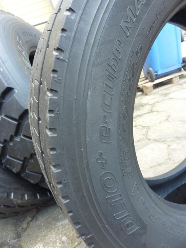 Opona używana ciężarowa 315/60R22.5 HANKOOK DL10+ 600zł C2245 - obrazek 12