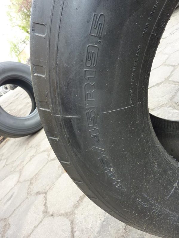 Opona używana ciężarowa 445/45R19.5 DOUBLE COIN RT910; 750zł C2253 - obrazek 3