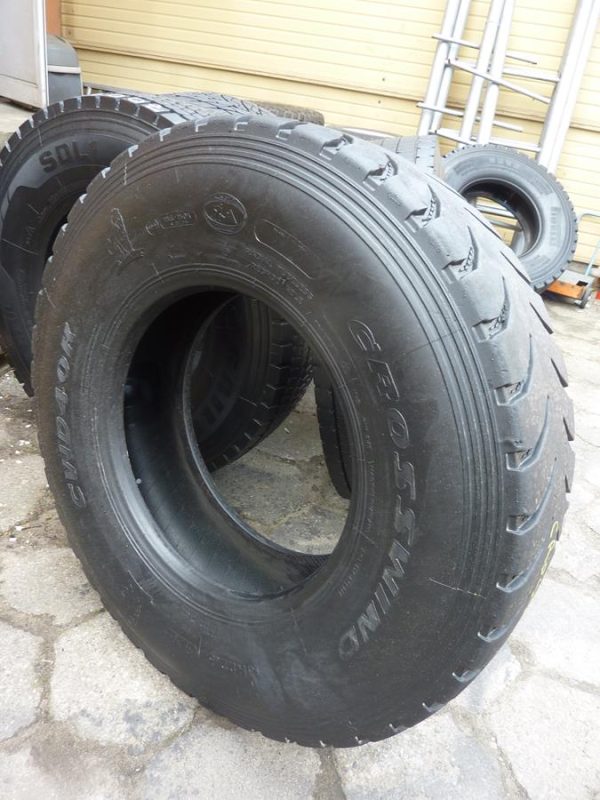 Opona używana ciężarowa 13R22.5 CROSS WIND CWD 40K 580zł C2255 - obrazek 10