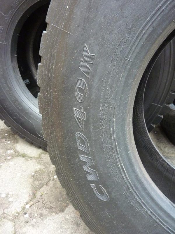 Opona używana ciężarowa 13R22.5 CROSS WIND CWD 40K 580zł C2255 - obrazek 12