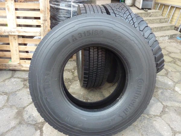 Opona używana ciężarowa 315/80R22.5 CONTINENTAL CONTIECO PLUS HD3 600zł C2256 - obrazek 2