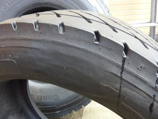 Opona używana ciężarowa 315/45R22.5 GOODYEAR K MAX D 680zł C2267 - obrazek 10