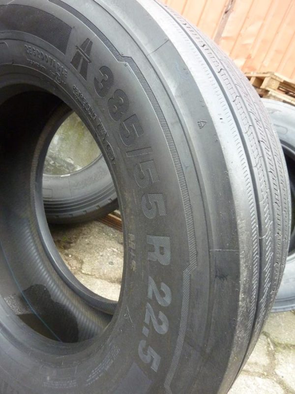Opona używana ciężarowa 385/55R22.5 CONTINENTAL CONTIECO PLUS H53; 700zł C2271 - obrazek 10