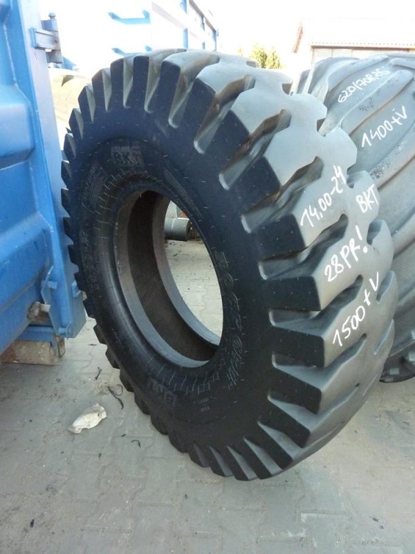 Opona używana przemysłowa 14.00-24 BKT ROCK GRIP 999zł W2455 - obrazek 2
