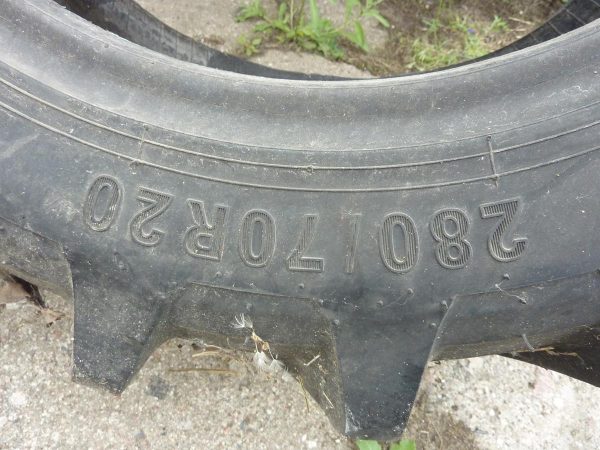 Opona używana rolnicza 280/70R20 PETLAS TA 110; 350zł W3941 - obrazek 10