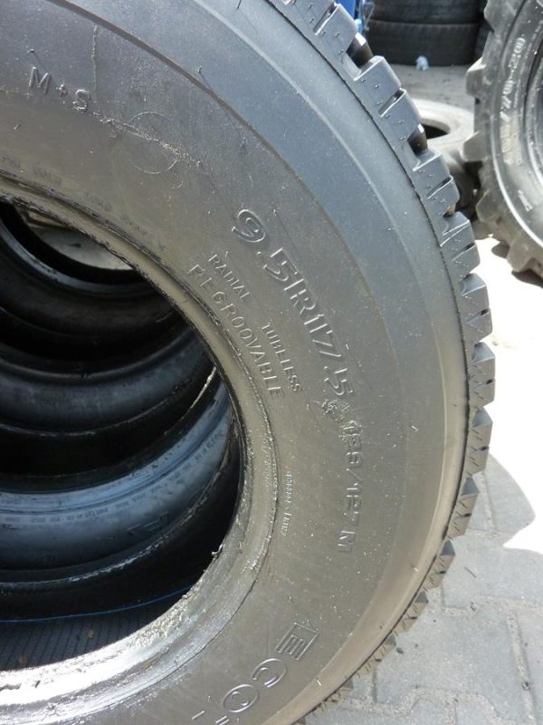 4x Opona używana ciężarowa 9.5R17.5 FULDA ECOTRANS 475zł C2301 - obrazek 4
