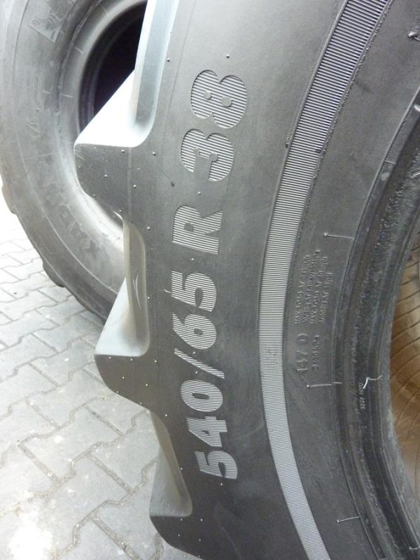 Opona używana rolnicza 540/65R38 VREDESTEIN 2400zł W3963 - obrazek 3