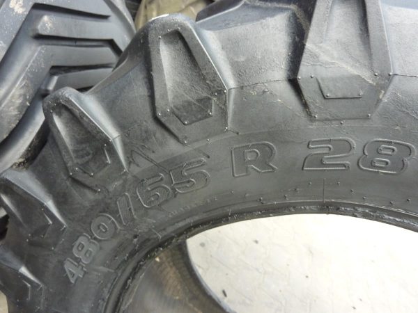 Opona używana rolnicza 480/65R28 TRELLEBORG TM800; 900zł W3971 - obrazek 3
