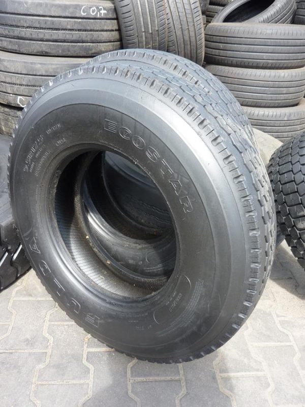 2x Opona używana ciężarowa 9.5R17.5 FULDA ECOSTAR 490zł C2302 - obrazek 2
