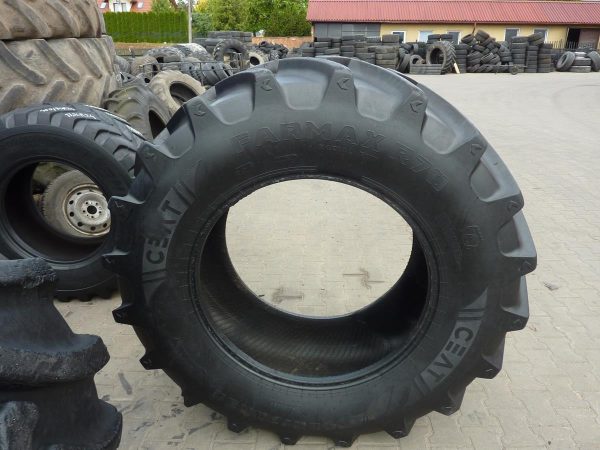 Opona używana rolnicza 480/70R30 CEAT FARMAX R70; 1600zł W3975 - obrazek 2