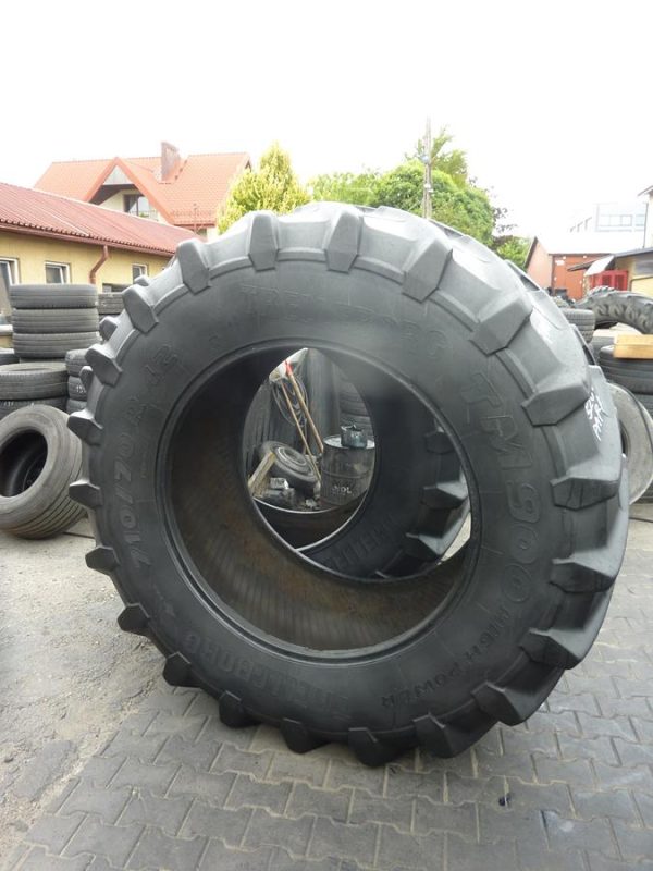 2x Opona używana rolnicza 710/70R42 TRELLEBORG TM900; 2600zł W3993 - obrazek 11