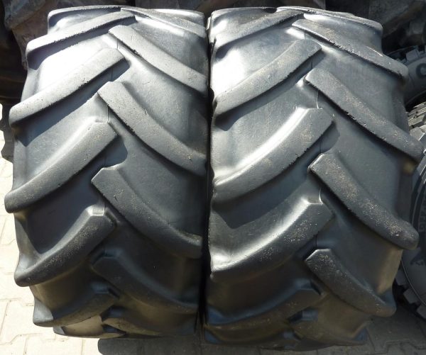 2x Opona używana rolnicza 420/65R20 CONTINENTAL CONTRACT AC65; 600zł W4008
