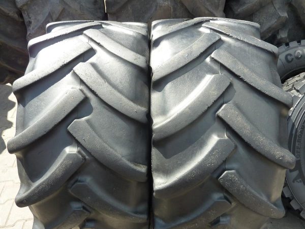 2x Opona używana rolnicza 420/65R20 CONTINENTAL CONTRACT AC65; 600zł W4008 - obrazek 4