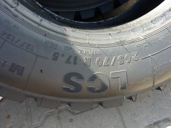 Opona używana ciężarowa 265/70R17.5 CONTINENTAL LCS 450zł C2316 - obrazek 4