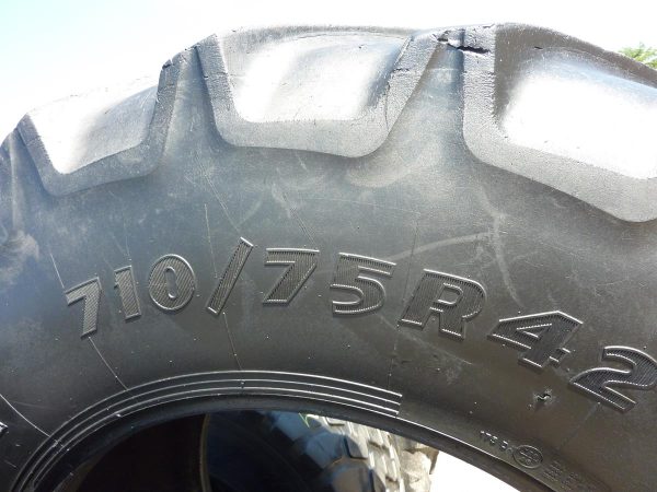 Opona używana rolnicza 710/75R42 GOODYEAR OPTITRAC R+; 3000zł W4019 - obrazek 3