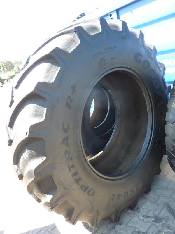 Opona używana rolnicza 710/75R42 GOODYEAR OPTITRAC R+; 3000zł W4019 - obrazek 2