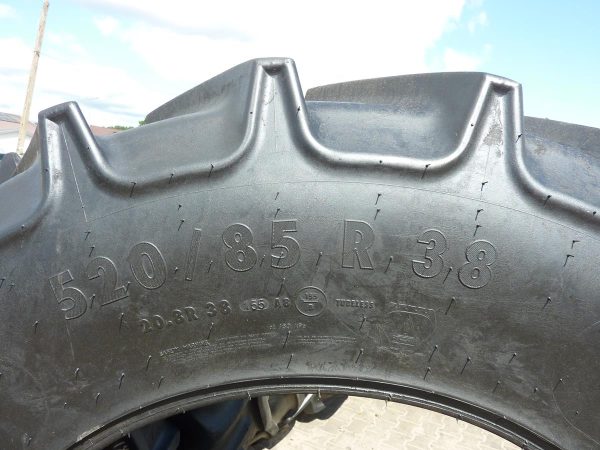 Opona używana rolnicza 520/85R38 20.8R38 MITAS AC85; 2600zł W4031 - obrazek 3