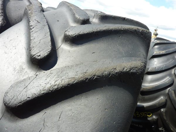 2x Opona używana rolnicza 580/70R38 MICHELIN OMNIBIB 1800zł W4036 - obrazek 5