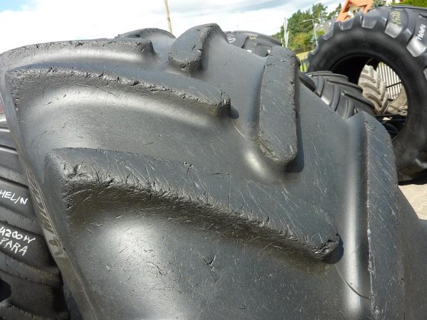 2x Opona używana rolnicza 580/70R38 MICHELIN OMNIBIB 1800zł W4036 - obrazek 11
