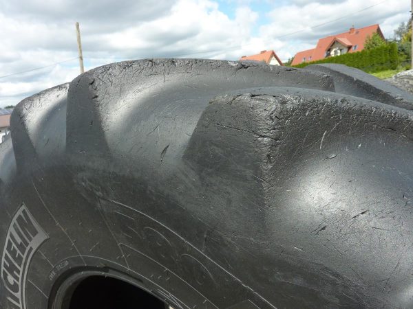 2x Opona używana rolnicza 580/70R38 MICHELIN OMNIBIB 1800zł W4036 - obrazek 8