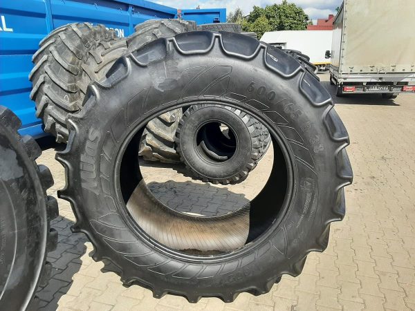 Opona używana rolnicza 600/65R38 MITAS AC65; 2500zł W4067 - obrazek 2