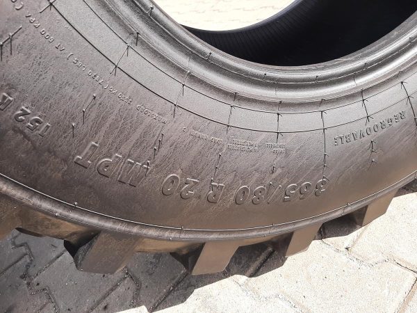 Opona używana przemysłowa 365/80R20 CONTINENTAL MPT 81; 700zł W4068 - obrazek 3